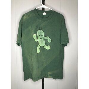 Vintage Y2K Final Fantasy 8 Cactuar Video Game Promo t shirt sz LG
